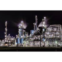 泉北臨海工業地帯の工場夜景🏭