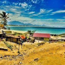 マダガスカル南部エホアラの海岸。