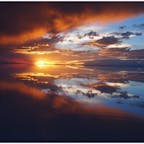 #ボリビア#Uyuni#ウユニ塩湖#ウユニ塩湖の夕陽
Center of the Sky.