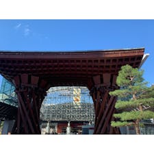 石川＊金沢駅

去年の秋、念願の金沢！
母と2人旅🚄