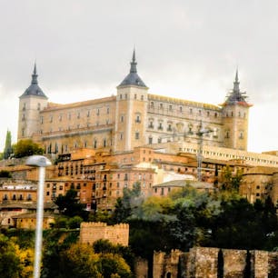 スペイン、トレドのお城、アルカサル。