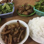 ブンチャーハノイ、ベトナムのつけ麺。甘酸っぱいスープの中にあみ焼きポークがたっぷり。麺の量も多く食べごたえ十分。
#ベトナム
#Ha_Noi