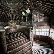 会津さざえ堂。上りも下りも螺旋階段がひたすら続く、なんとも不思議な建物でした。
#さざえ堂　#会津