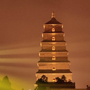 西安の大雁塔、あの頃もうコロナが巻かれていたなんて…