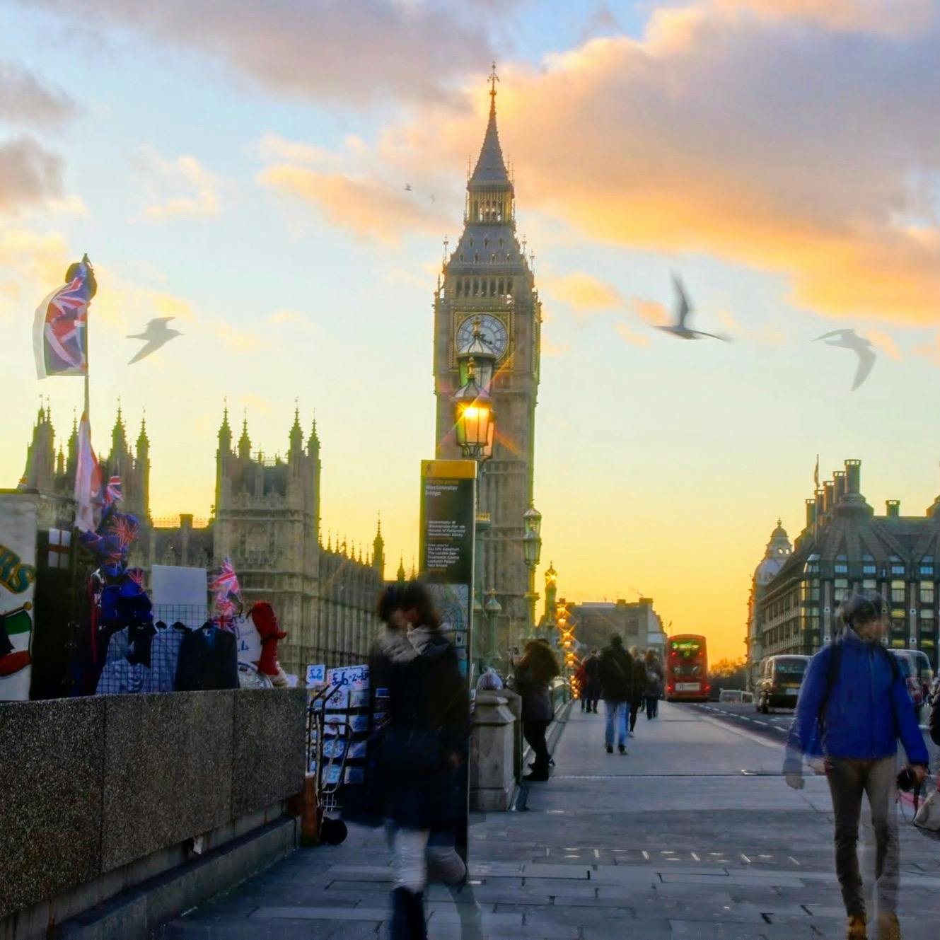 ビッグ ベン エリザベス塔 Big Ben House Of Parliament の投稿写真 感想 みどころ イギリス ロンドン ビッグベンの夕景 トリップノート