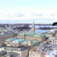 ハンブルク市庁舎　@ドイツ