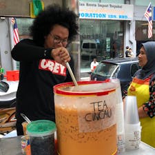 ドリンクの色もだが髪型もなかなか個性的
#マレーシア
#Kuala_Lumpur