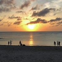 昼間も好きですが、サンセットも気持ちいいです。