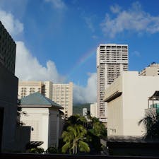 Hawaii
青い空と虹