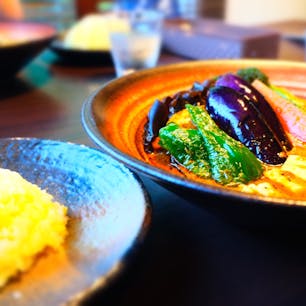 北海道　富良野　スープカレーとスパイスカレーの店きち
野菜が美味しい