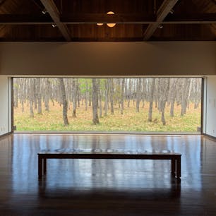 柏林の中の美術館。
作家さんの作品展示はもちろんですが、ベンチから眺める外の景色も絵画のようでとても美しいです。
新緑の時期に行くのが一番良いかと思います。

#北海道
#中札内