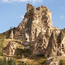 トルコ、カッパドキア。ギョレメ国立公園。