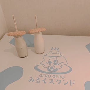 GERO GERO スタンド
桃牛乳とほうじ茶牛乳
#202008 #s岐阜