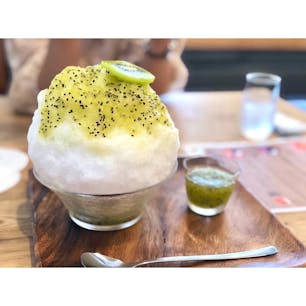 ＊besso片山津温泉
＊天然果実かき氷
＊ぐりーんキウイ