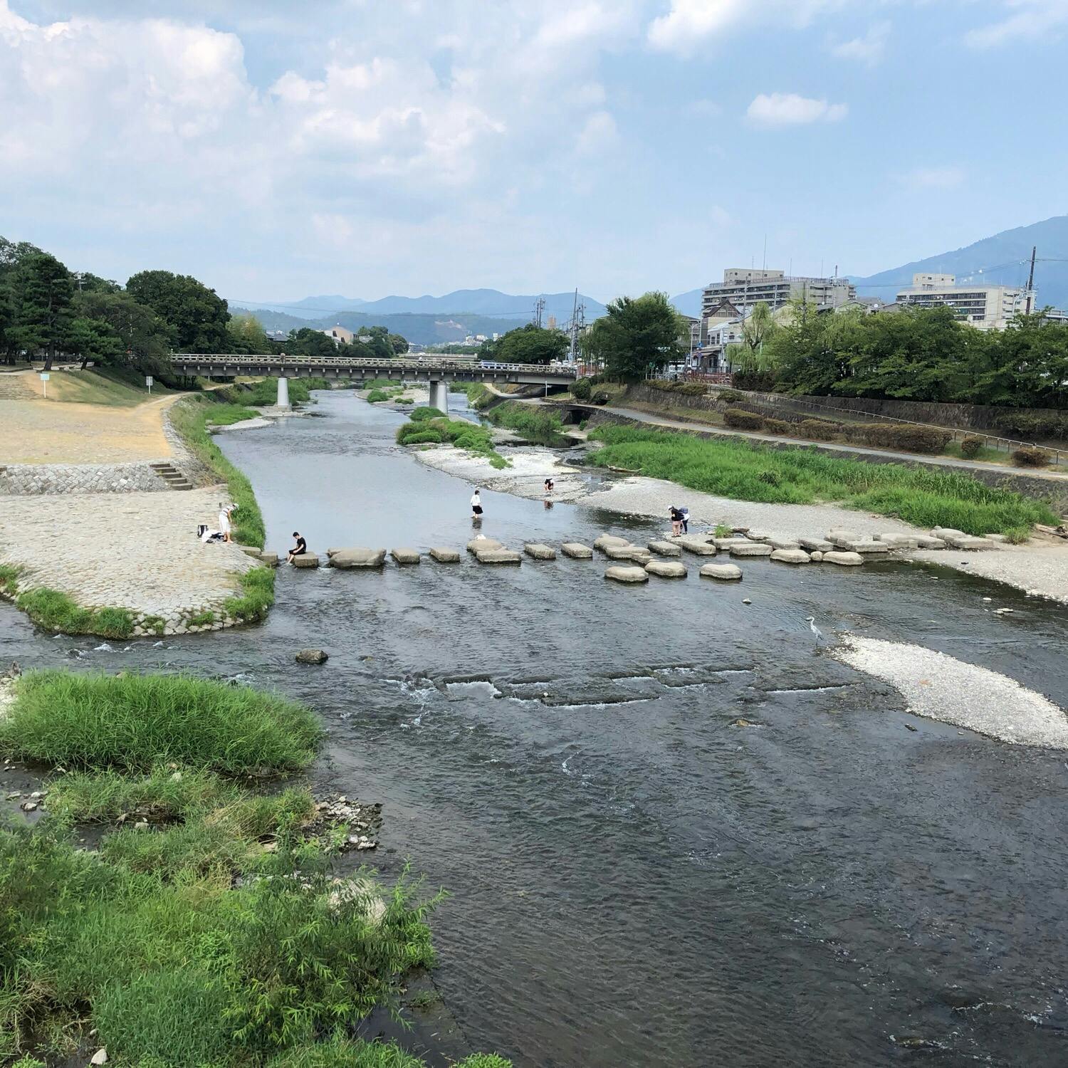 鴨川デルタの投稿写真 感想 みどころ 賀茂大橋 鴨川デルタ 賀茂大橋からの眺め トリップノート 鴨川デルタの投稿写真 感想 みどころ 賀茂大橋 鴨川デルタ 賀茂大橋からの眺め トリップノート