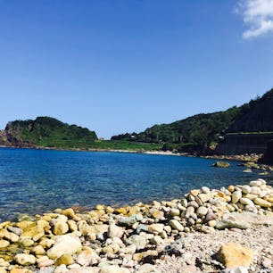 #新潟県 #佐渡島 #エメラルドグリーンの海