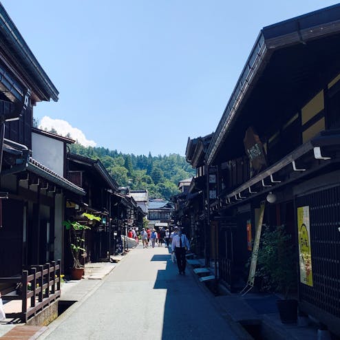 飛騨高山さんまち通りの写真 飛騨高山 古い町並 トリップノート