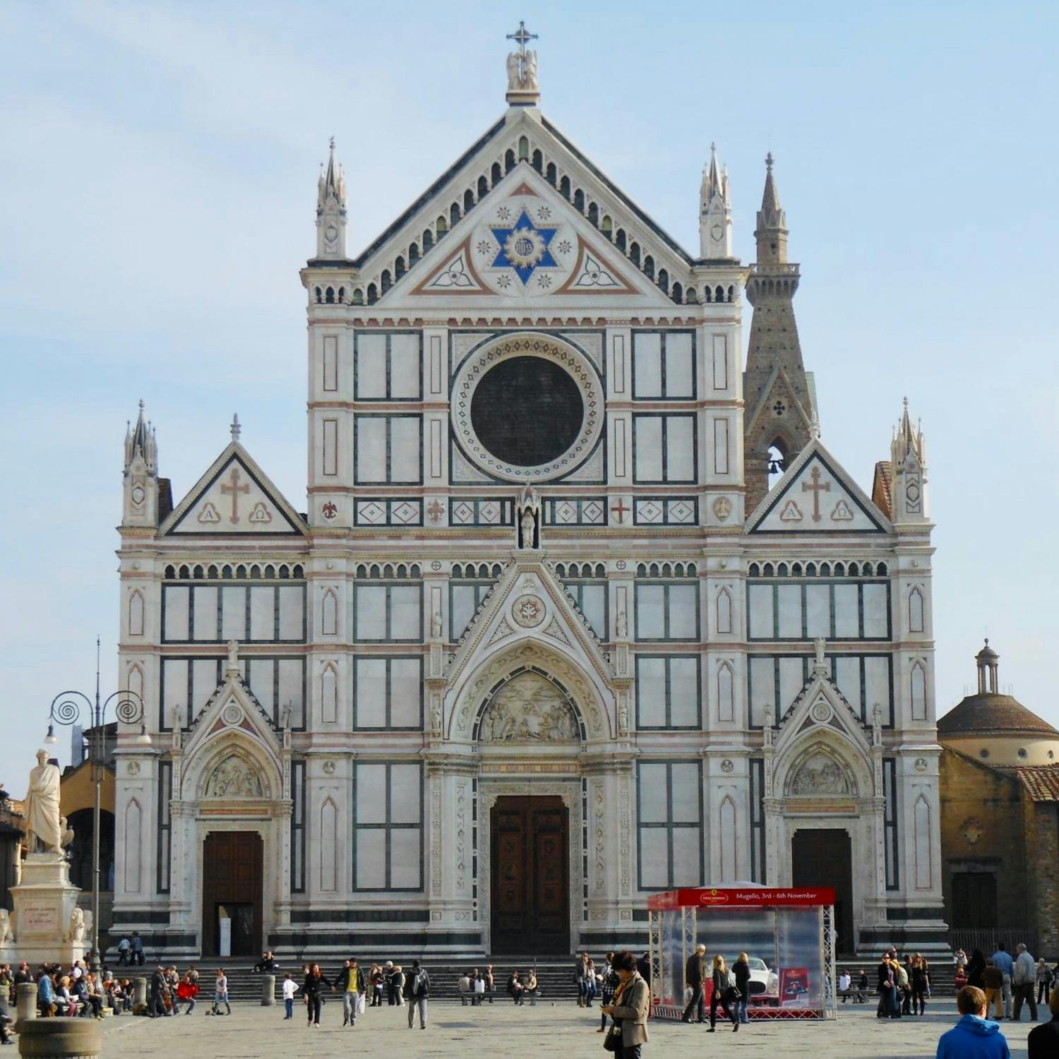 サンタ クローチェ聖堂 Basilica Di Santa Croce の投稿写真 感想 みどころ イタリア フィレンツェサンタ クローチェ聖堂偉人たちが眠 トリップノート