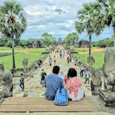カンボジア、アンコールワット。