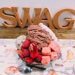 #チョコレートカキ氷

#台湾かき氷 Swag  
#愛知#岡崎