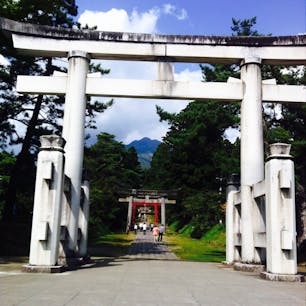 岩木山神社
お山がご神体です