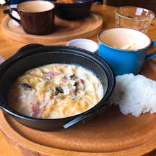 #カルボナーラ　

パスタ&リゾットランチ

#愛知#碧南
#森の中の召しや