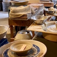 #陶庵 #金沢 #石川
2020年9月

人生初の陶芸！老後の趣味にしたい...
1ヶ月後の焼き上がりがたのしみすぎる😊💕