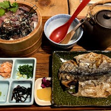 三度楽しめる鯵のまご茶御膳