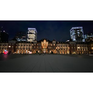 夜の東京駅🤍