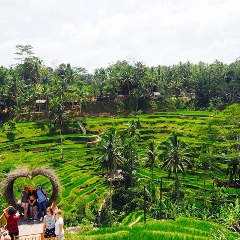 テガララン村 ライステラス