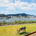 グラバー園から望む長崎の街並み
海と空の青がきれいすぎる！
