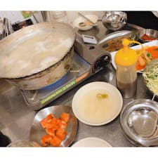 タッカンマリコッキオ　鶴橋

スープ最高🙌
そして、カルグクス投入^o^