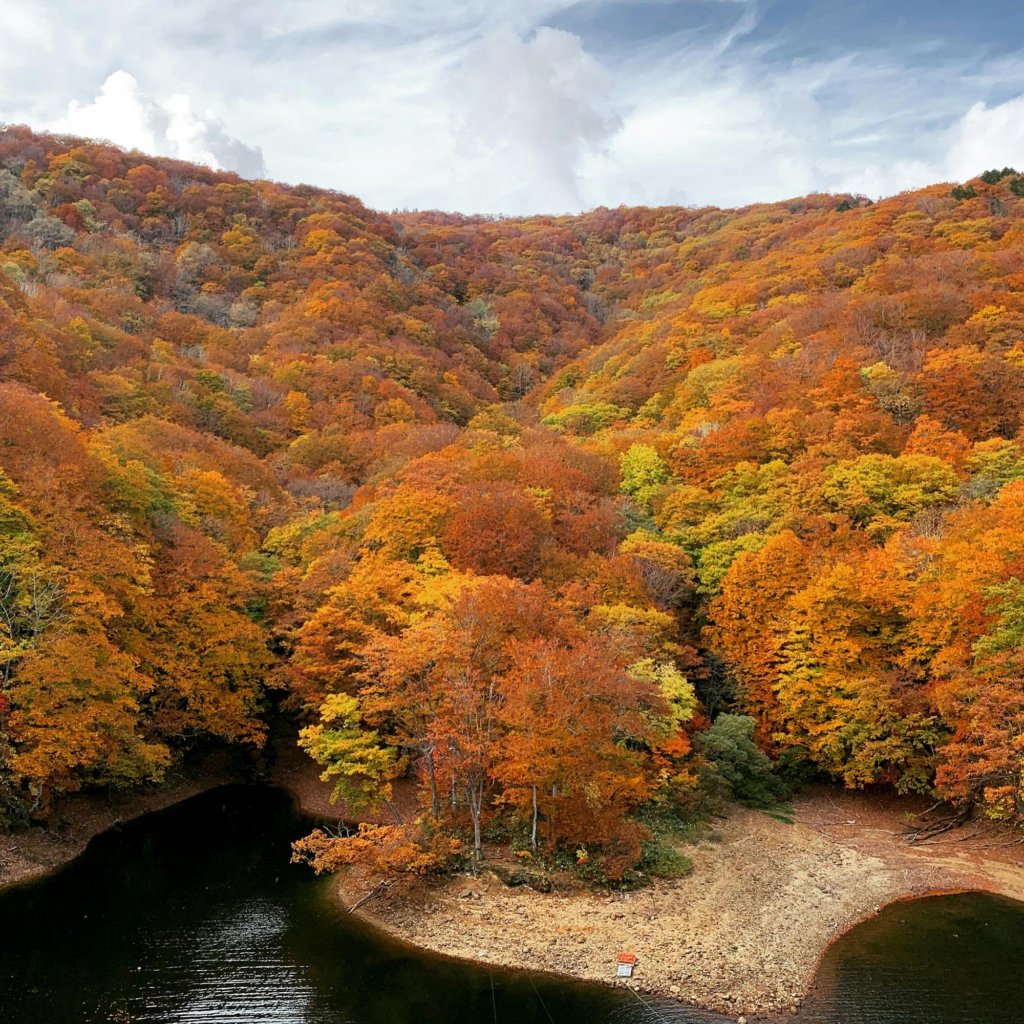 桧原湖 ひばらこ の投稿写真 感想 みどころ 紅葉 桧原湖周辺 トリップノート