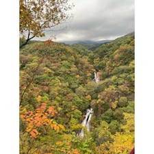 栃木県日光　霧降の滝。