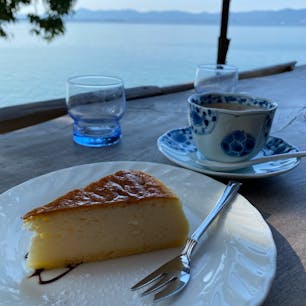 シャーレ水ヶ浜。晴れてて琵琶湖綺麗><