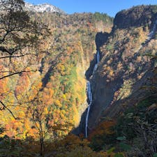 2020.10.31
八郎坂から見下ろす称名滝と紅葉🍁