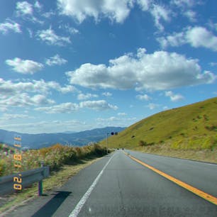 やまなみハイウェイ
ドライブ日和