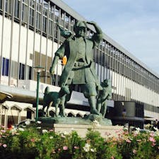 岡山駅・桃太郎像