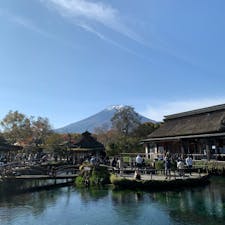 忍野八海/山梨
富士山も綺麗に見れました🤗