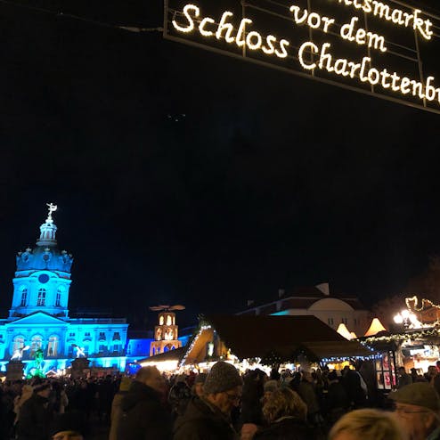 シャルロッテンブルク宮殿のクリスマスマーケット