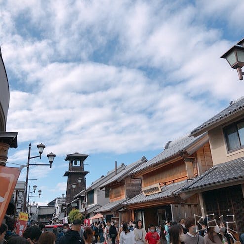 一番街の蔵造りの町並み