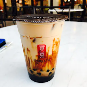 ゴンチャ　タピオカミルクティー