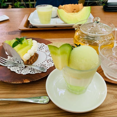 名倉メロン農場 fruit cafe NiJi