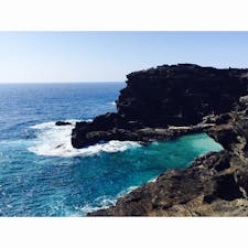 ハワイ🌴🌺
ハロナ潮吹き岩