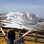 宮城県♡蔵王♡
御釜！地球ってすごい！吸い込まれそうになる〜！