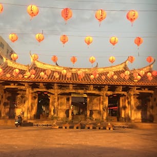 台湾　鹿港の龍山寺
ああ台湾に行きたいわん