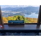 三方五湖レインボーライン山頂公園。足湯に入りながら景色を眺められる席も。だけど入ってる人はあまりいなかった。

#福井
