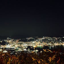 思っていたよりも多くの見所があって日数完全に足りないです。
九州2県目は坂の街長崎。稲佐山から。