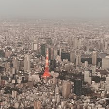 飛行機から
こんなに低空飛行
もうすぐ羽田空港