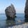 キプロス　パフォス近郊クークリアのペトラトゥロミウ海岸
アフロディーテが生まれたところとされるきれいな浜辺